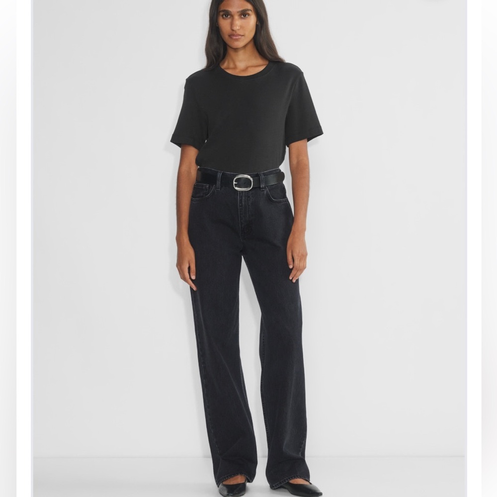 Aritzia Black Flare Jeans